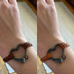 Bracelet d'ongles en fer à cheval fait à la main